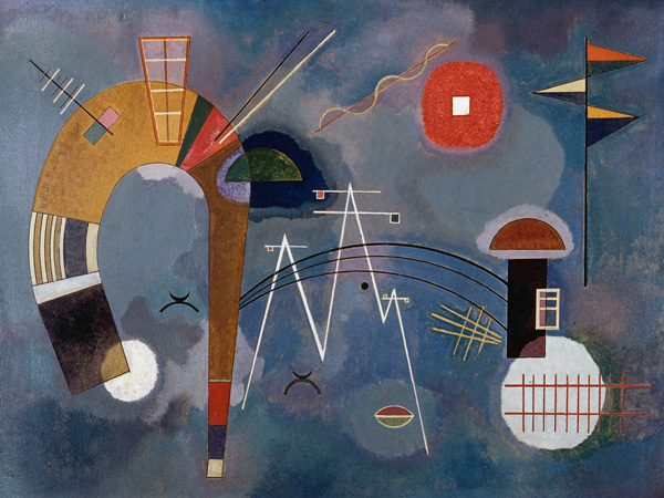 Wassily Kandinsky, Round and Pointed