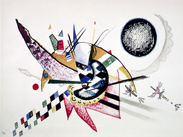 Wassily Kandinsky, Watercolor Painting of Composition