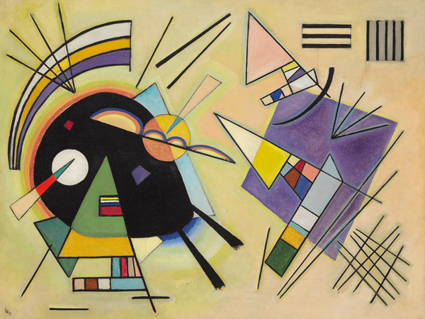 Wassily Kandinsky, Nero e viola
