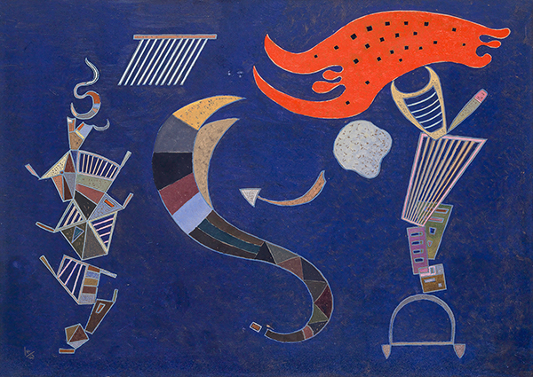 Wassily Kandinsky, La flèche, 1943 (Februar)