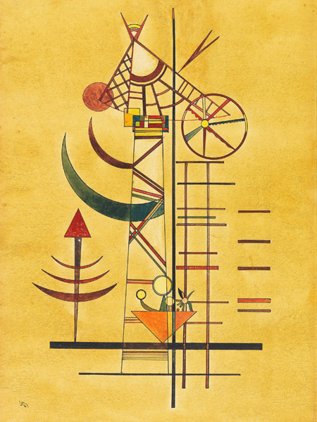 Wassily Kandinsky, Curved Tips