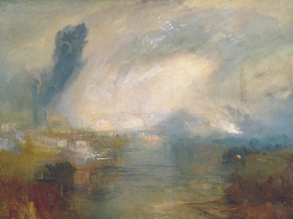 William Turner, The Thames above Waterloo Bridge