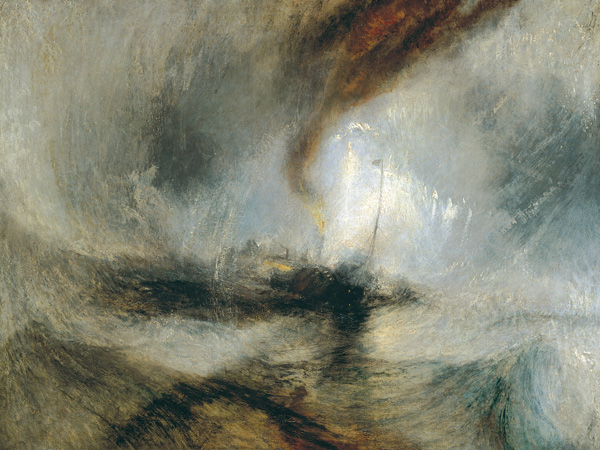 William Turner, Snow Storm, Steam Boat off a Harbour's Mouth