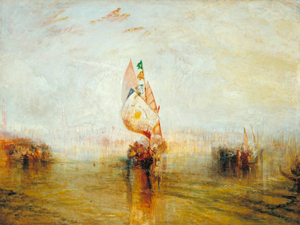 William Turner, The Sun of Venice going to Sea