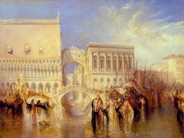 William Turner, Venice, the Bridge of Sighs