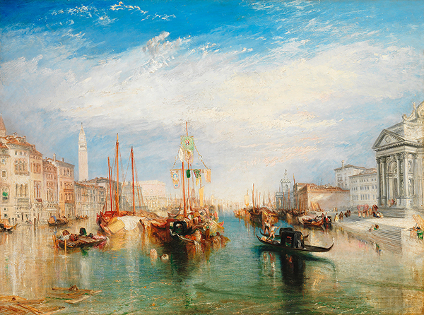 William Turner, Venice, from the Porch of Madonna della Salute