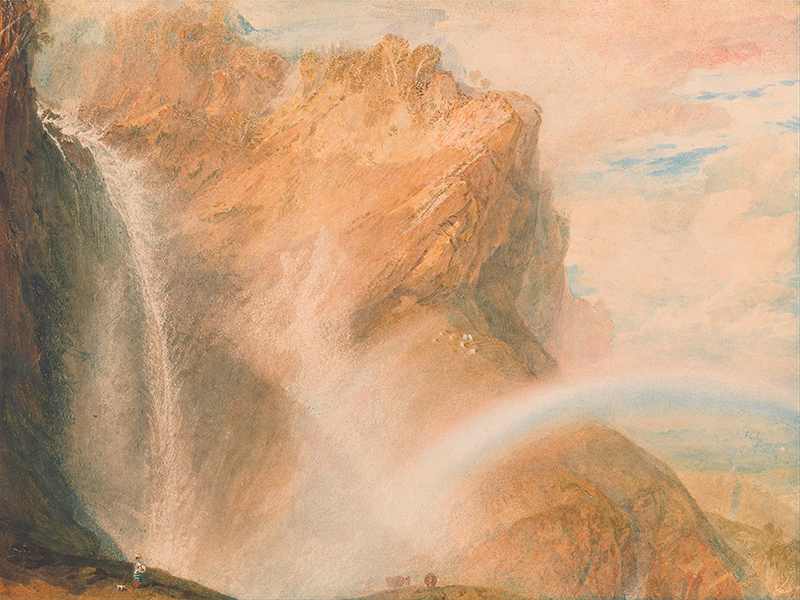 William Turner, Upper Fall of the Reichenbach, Rainbow