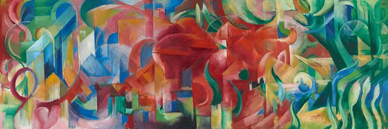 Franz Marc, Forms at Play, 1914