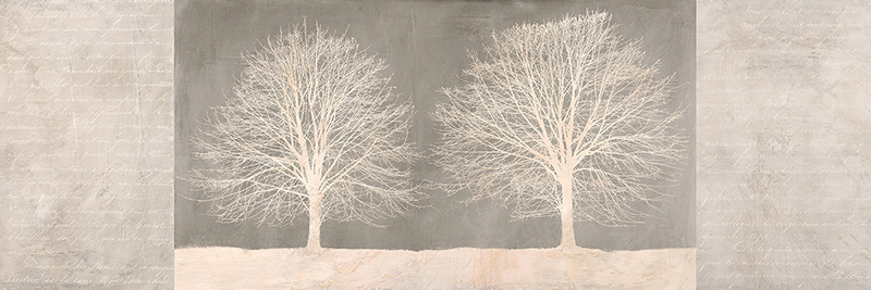 Alessio Aprile, Trees on grey panel