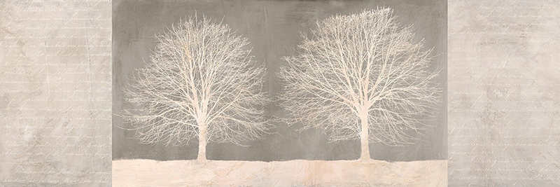 Alessio Aprile, Trees on grey panel