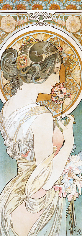 Alphonse Mucha, La Primevere