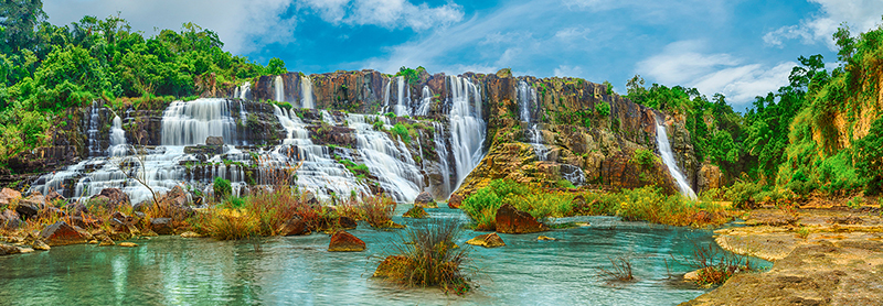 Pangea Images, Pongour waterfall, Vietnam