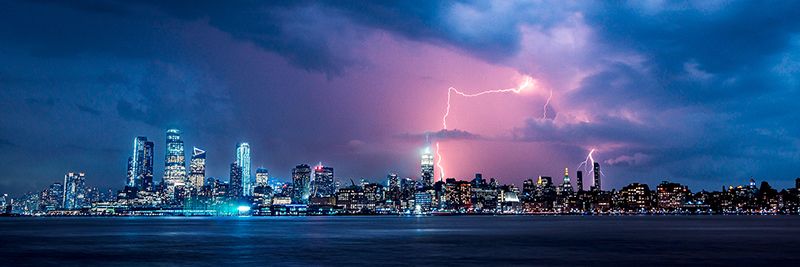 Pangea Images, Storm over New York City