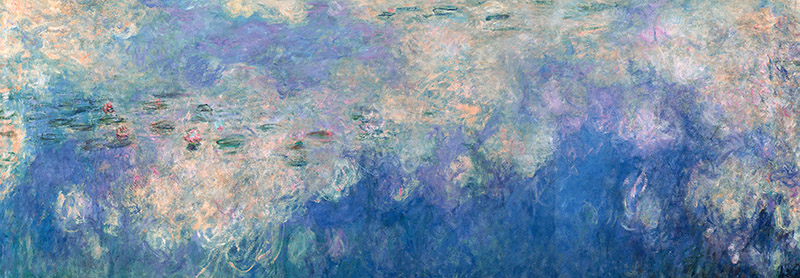 Claude Monet, Waterlilies: The Clouds (detail)