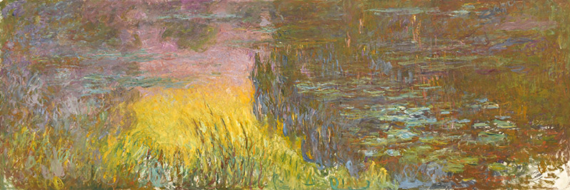 Claude Monet, The Water Lilies - Setting Sun