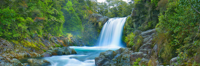 Frank Krahmer, Tawhai Falls, New Zealand (detail)