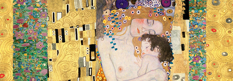 Gustav Klimt, Klimt Patterns – Deco Panel (The Three Ages of Woman)