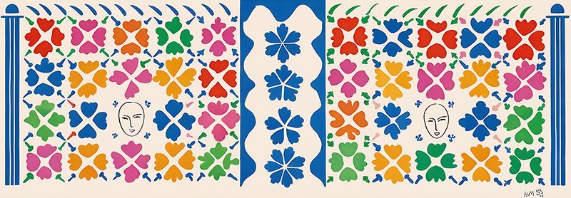 Henri Matisse, Grande d&eacute;coration aux masques, 1953