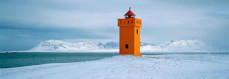 Jean Guichard, Krossnes lighthouse, Iceland