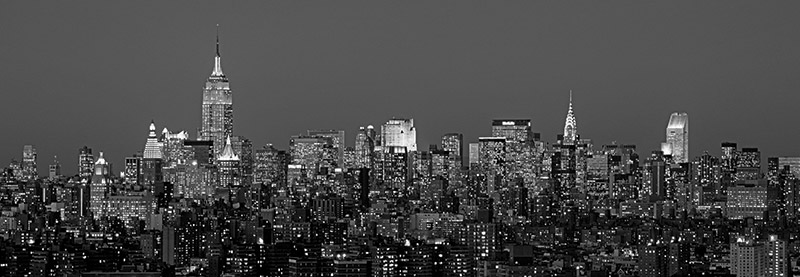Richard Berenholtz, Manhattan Skyline (detail)