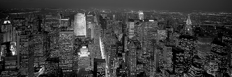 Richard Berenholtz, Midtown Manhattan at Night