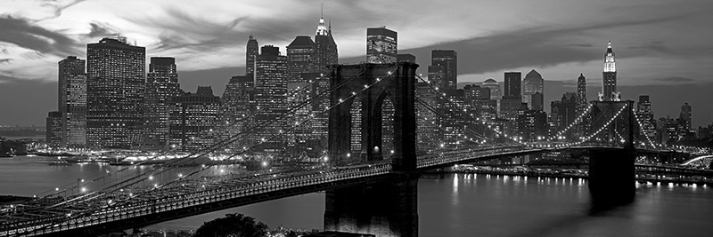 Richard Berenholtz, Brooklyn Bridge and Skyline