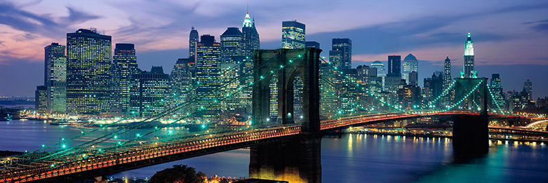 Richard Berenholtz, Brooklyn Bridge and Skyline