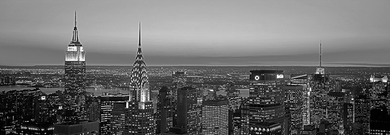 Richard Berenholtz, Midtown Manhattan at Sunset, NYC
