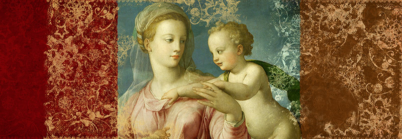 Simon Roux, Holy Virgin (after Bronzino)