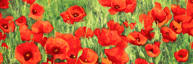 Silvia Mei, Poppy Field (detail)