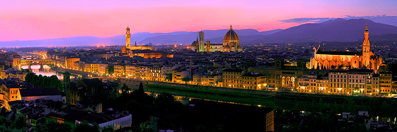 Vadim Ratsenskiy, Florence at night