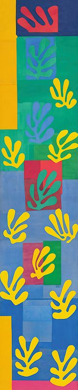 Henri Matisse, Vitrail bleu pale I, 1949