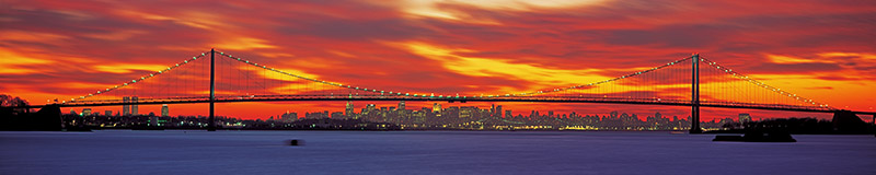 Richard Berenholtz, Queensboro and Manhattan Bridge, New York City