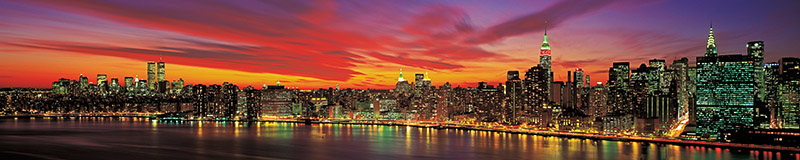 Richard Berenholtz, Sunset Over New York