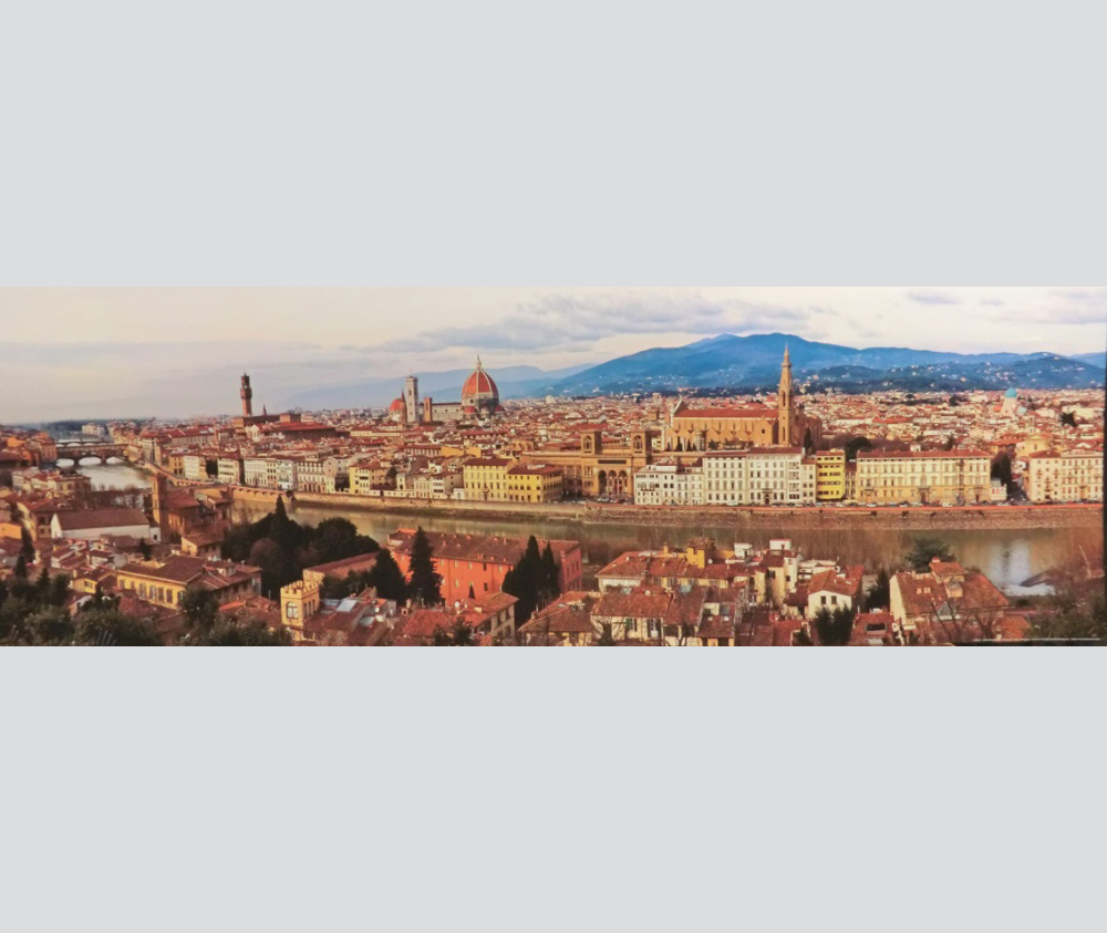 poster con paesaggi urbani di Firenze